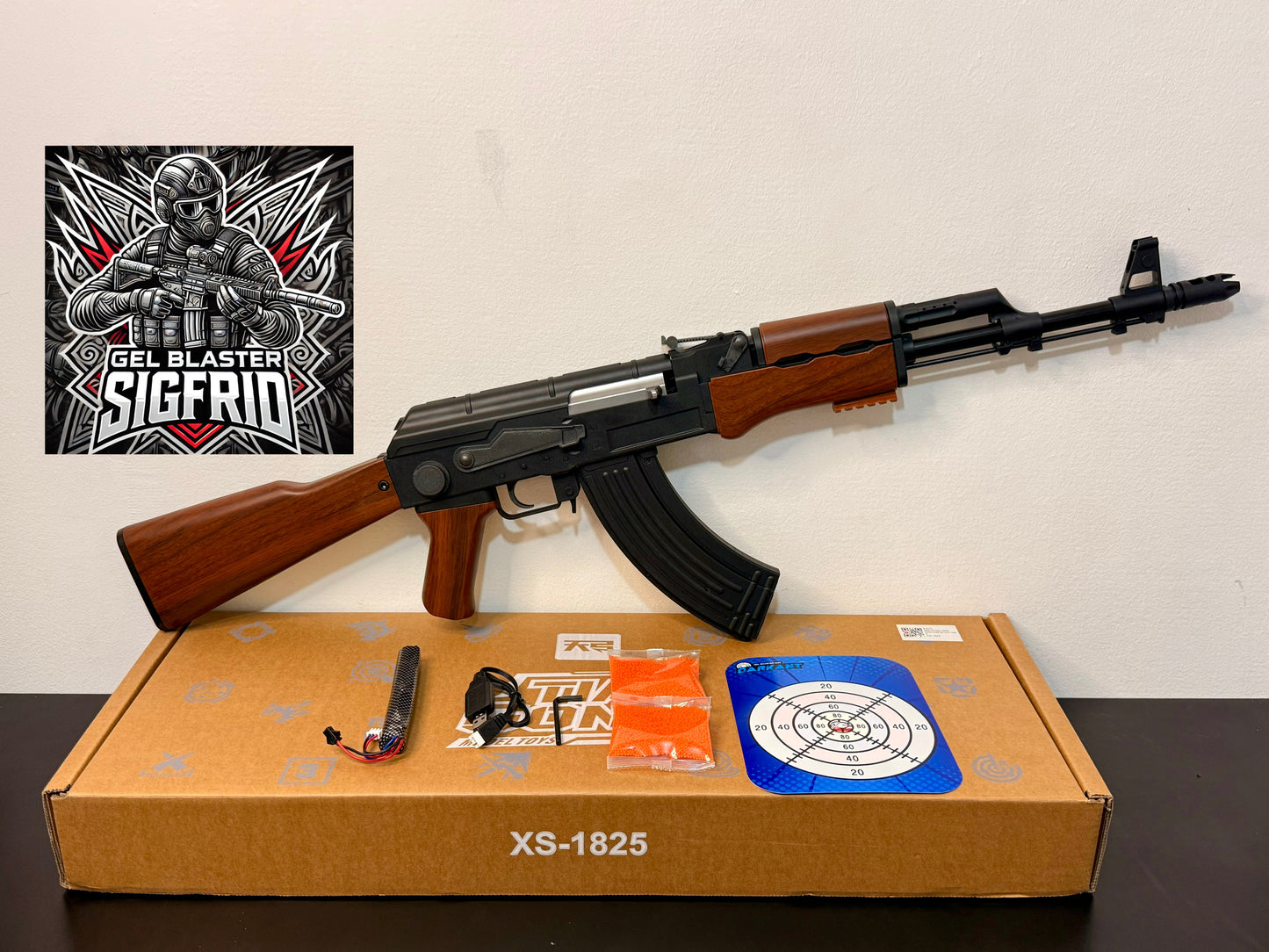 TIAN GONG (TG) AK 47 High FPS Nylon Gear Gel Blaster