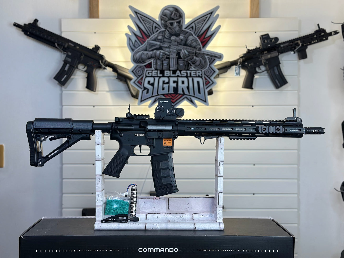 Bohan AR15 High End Metal Gear Box Unit Gel Blaster