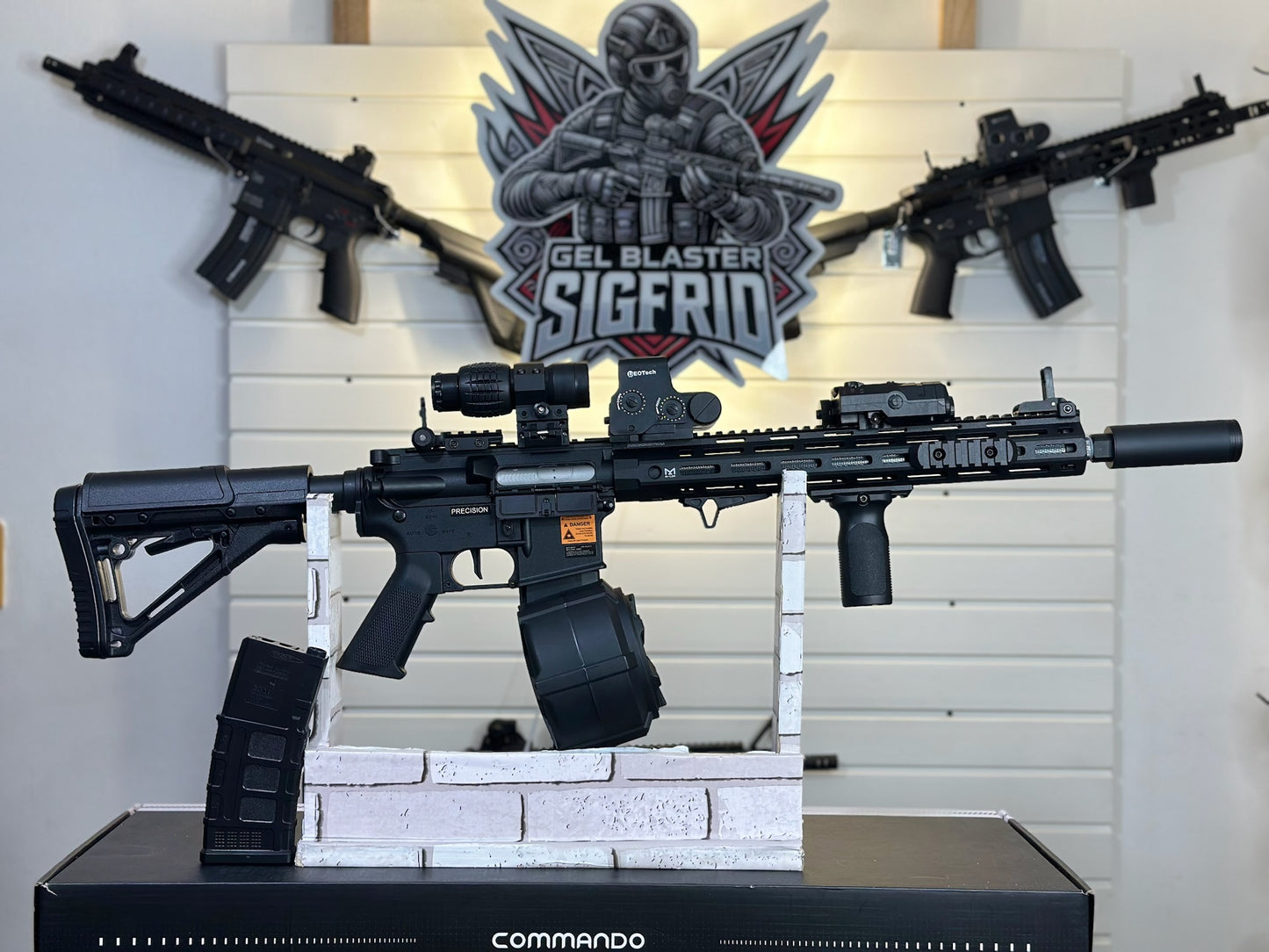Bohan AR15 High End Metal Gear Box Unit Gel Blaster