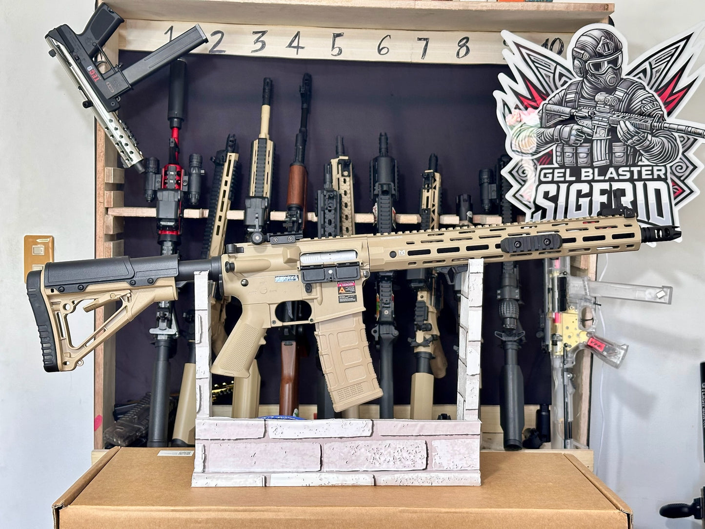 Bohan AR15 High End Metal Gear Box Unit Gel Blaster