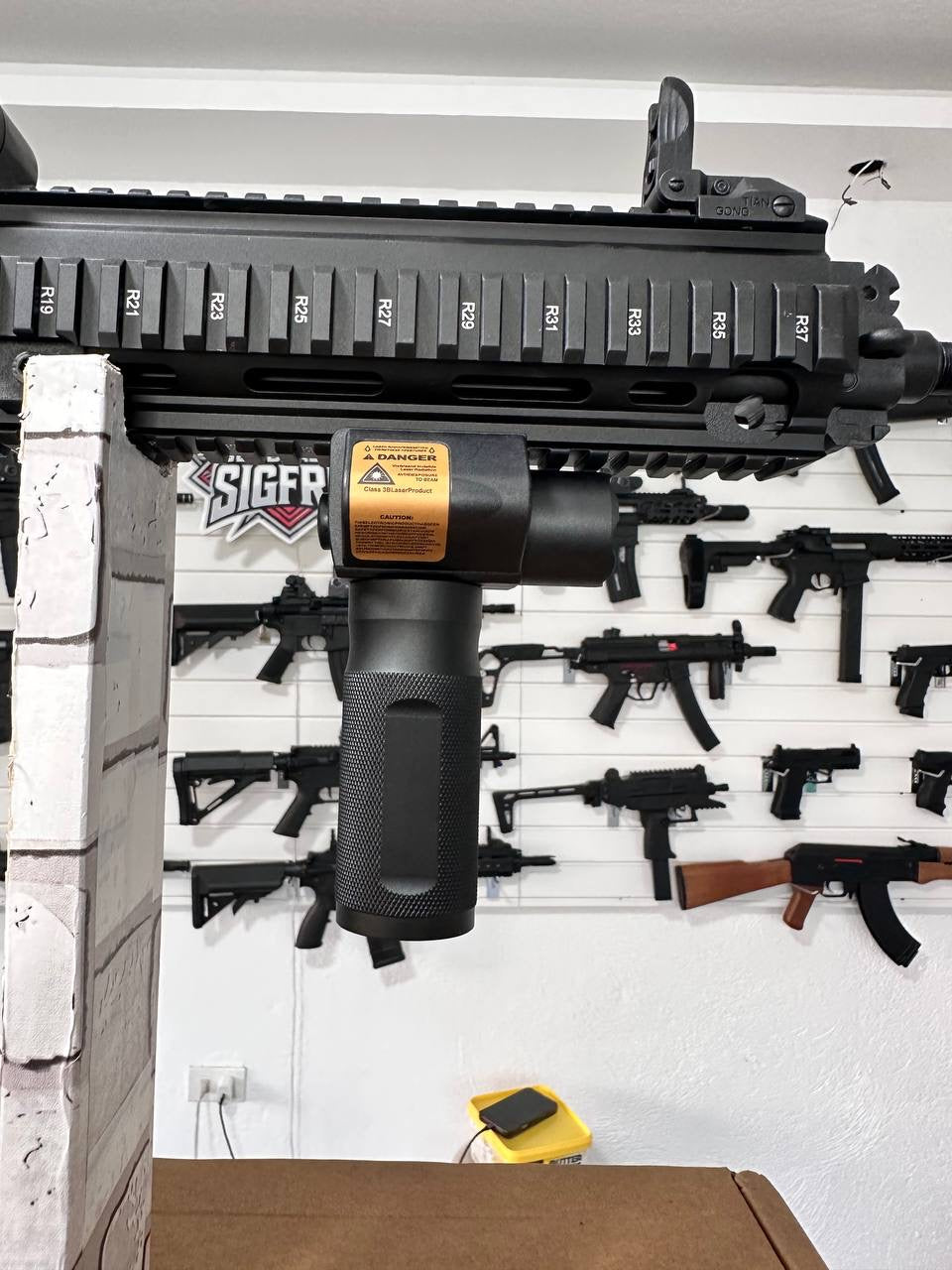 Tactical Hand Grip Light and Laser Accs