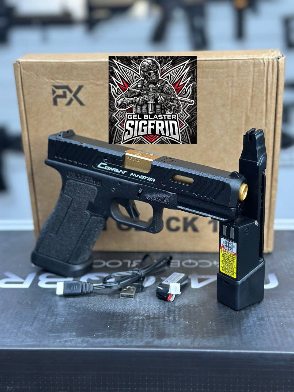 PX TTi Glock 17 Combat Master Gel Blaster (Entry level pistol)
