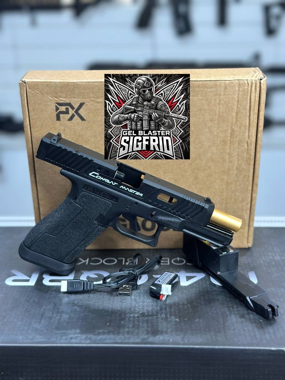 PX TTi Glock 17 Combat Master Gel Blaster (Entry level pistol)