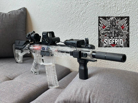 TG F4 V2 Transparent Edition High FPS Gel Blaster