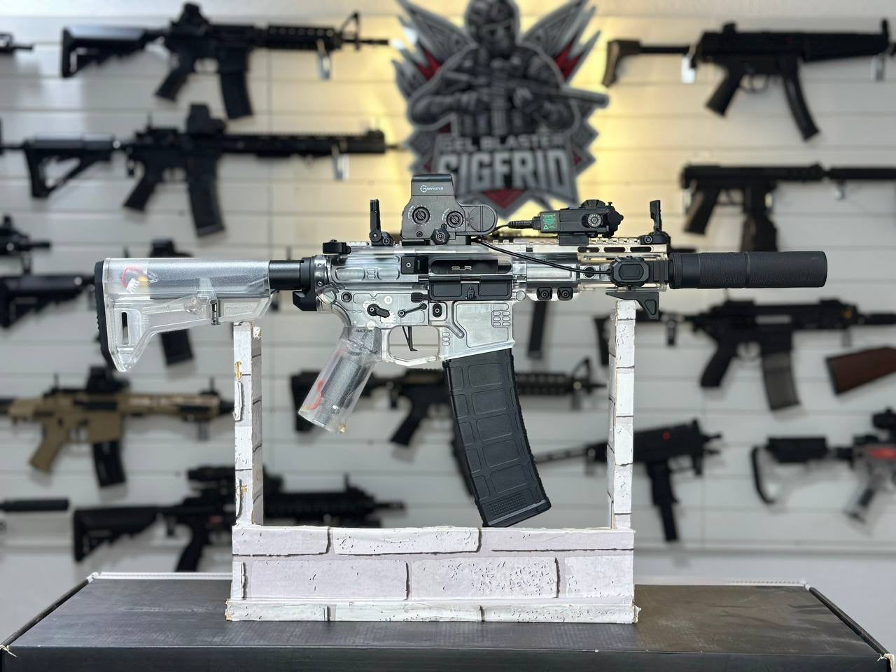 Jingji SLR V4 Transparent Gel Blaster Unit