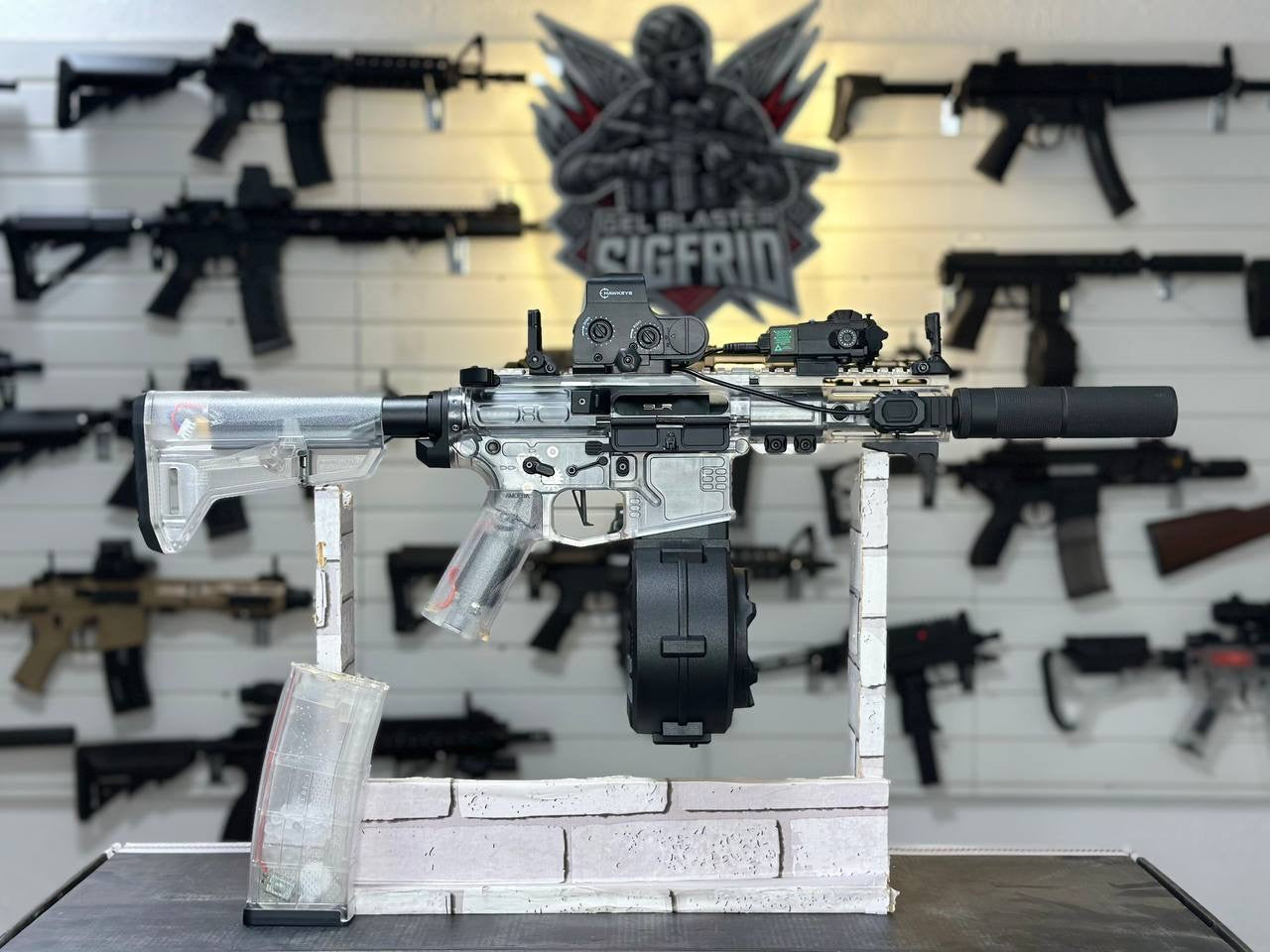 Jingji SLR V4 Transparent Gel Blaster Unit