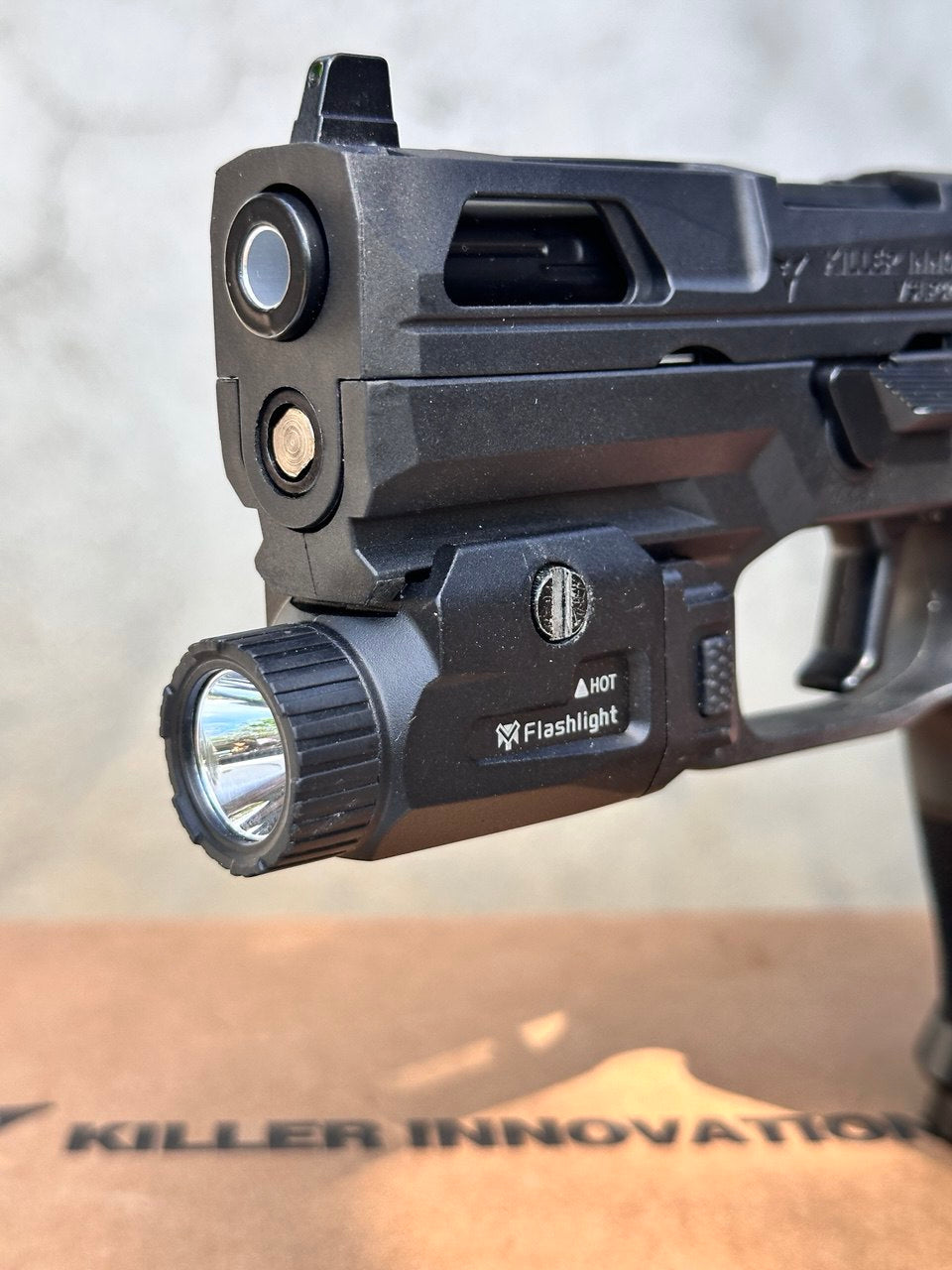 Tactical Metal Flashlight Accs